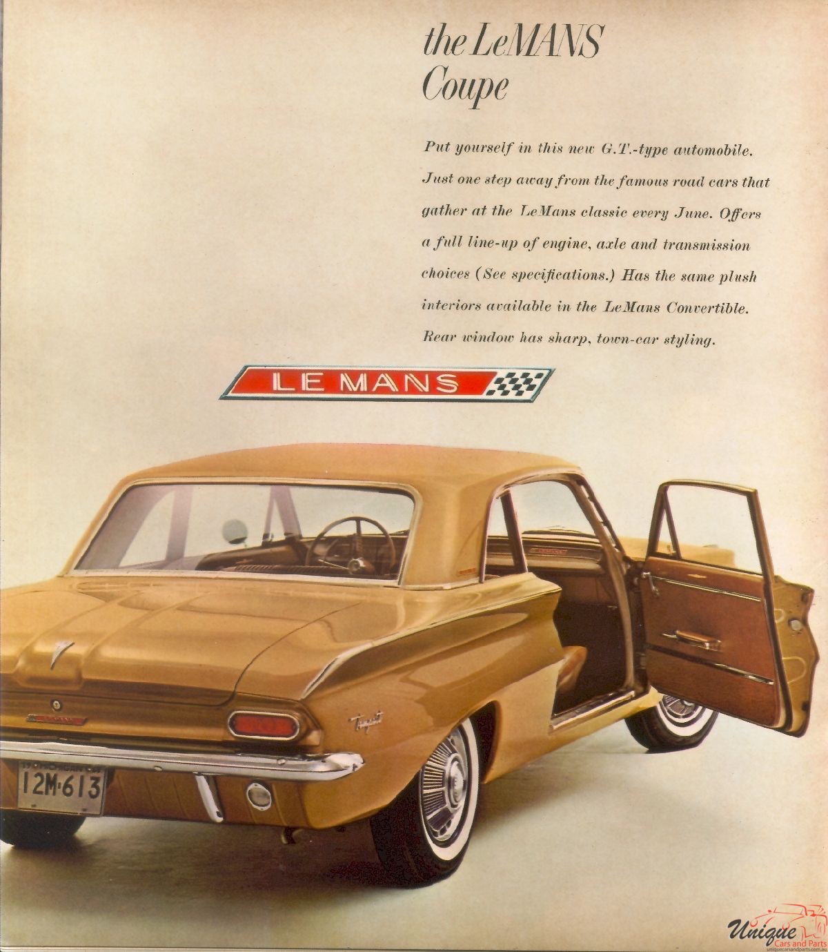 1962 Pontiac Tempest Brochure Page 1
